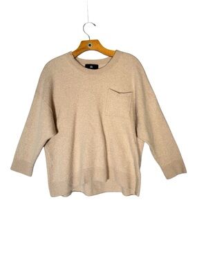 Banana Republic Women's Brown 100% Cashmere Sweater Boxy Fit Oversized L